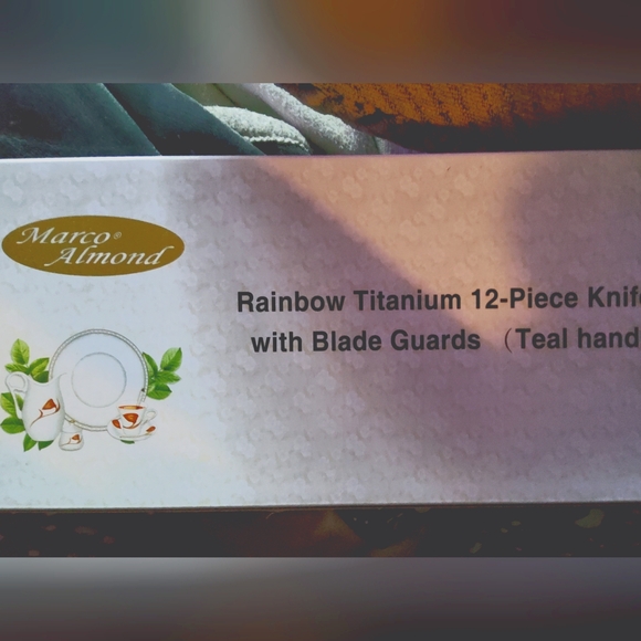 Rainbow Titanium Kitchen Knife Set - Picture 5 of 7